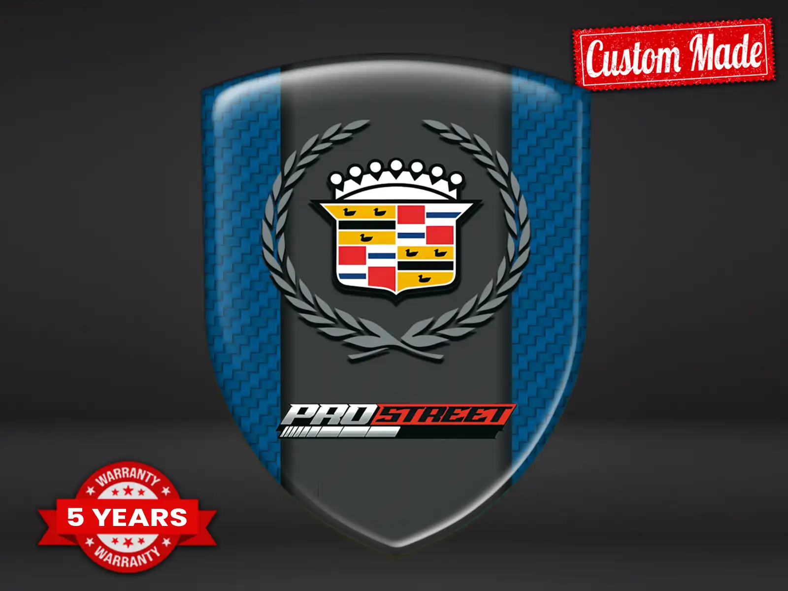 Cadillac Stoßfänger-Sticker Tuning Profi Stabil Zeitgemäß ST